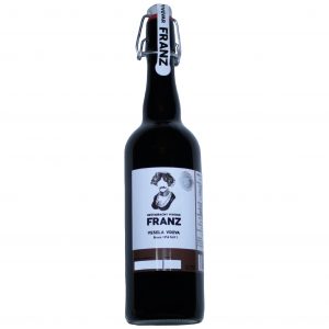 Franz Veselá vdova – 16,5°  Black IPA  750ml
